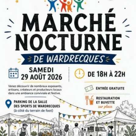 Marché nocturne de Wardrecques