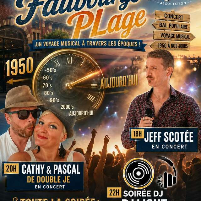 SOIRÉE | Soirée musicale à "Faubourgs Plage"
