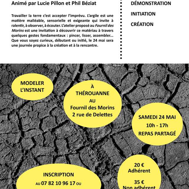 ATELIER | Atelier céramique (dès 14 ans)