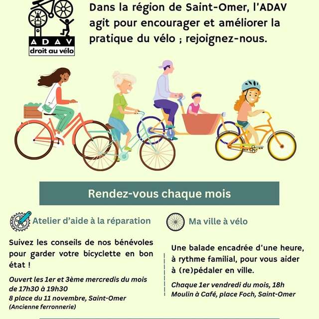 ATELIER | L'ADAV vous aide à réparer votre vélo !