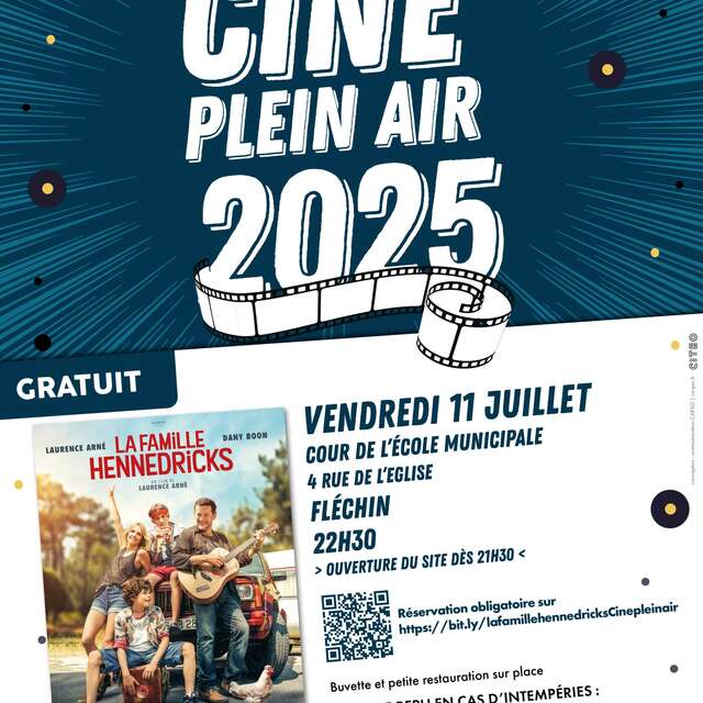 CINÉ PLEIN AIR | Projection du film "La famille Hennedricks"