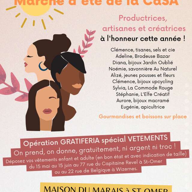 MARCHÉ | LA CASA TIZOTE : MARCHÉ D'ÉTÉ SUR LE PARVIS DE LA MAISON DU MARAIS