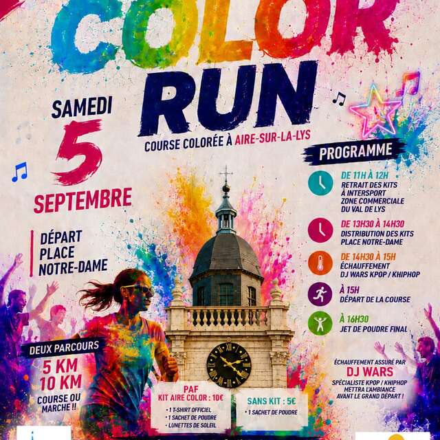 ÉVÉNEMENT | Aire Color Run