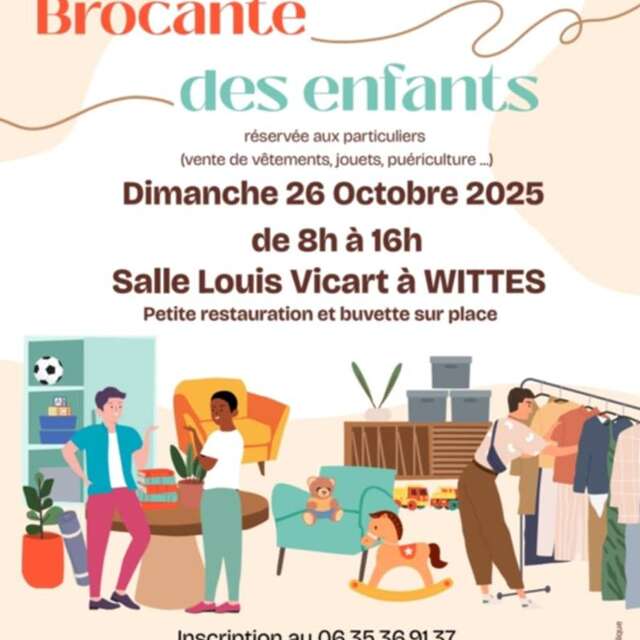 Brocante des enfants de Wittes