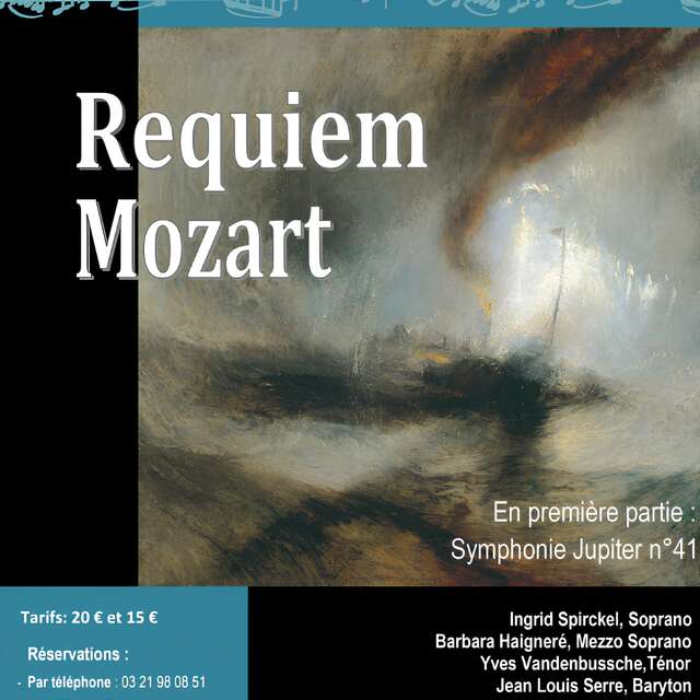 CONCERT | Grand concert "Requiem de Mozart"