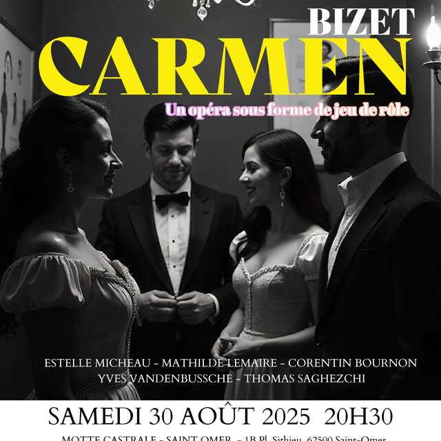 SPECTACLE | "Carmen", Huis clos lyrique à la Motte Castrale