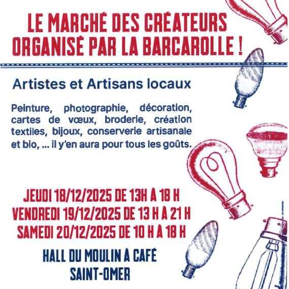 Marché de créateurs, artisans et artistes audomarois