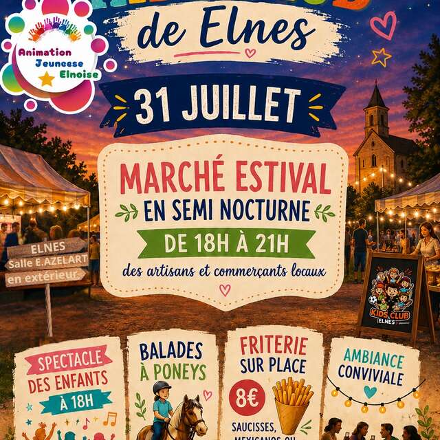 Marché semi-nocturne d'Elnes