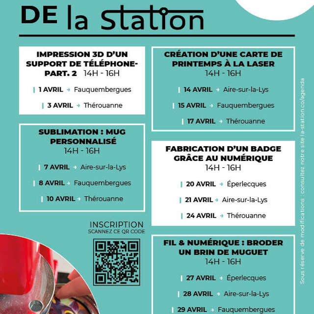 ATELIER | Les ateliers de la Station à Thérouanne