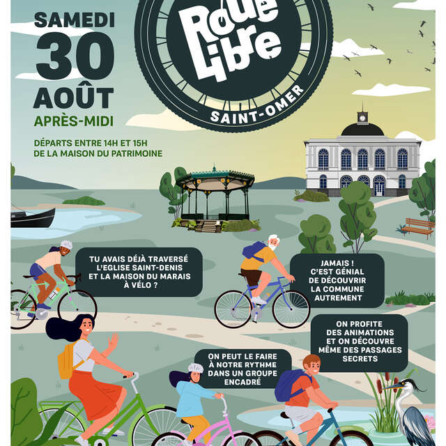 ÉVÉNEMENT | "Roue libre", boucles à vélo