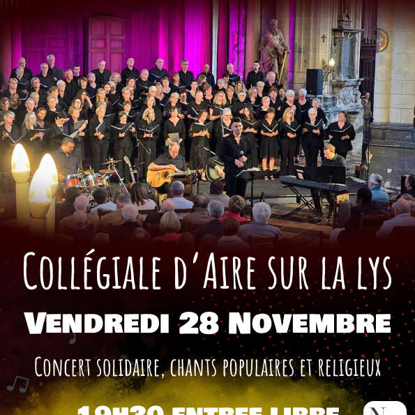 Concert cariratif par la Chorale Notre-Dame
