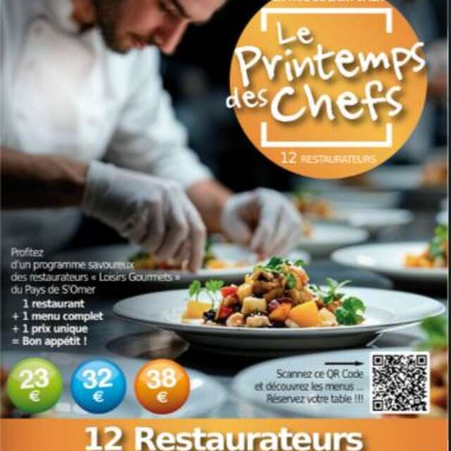 PRINTEMPS DES CHEFS | Découvrez les menus de 13 restaurateurs