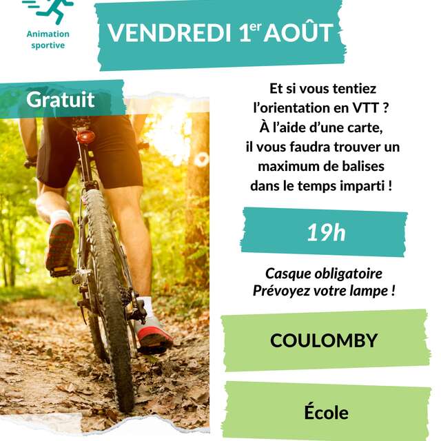 ANIMATION | VTT d'orientation semi-nocturne