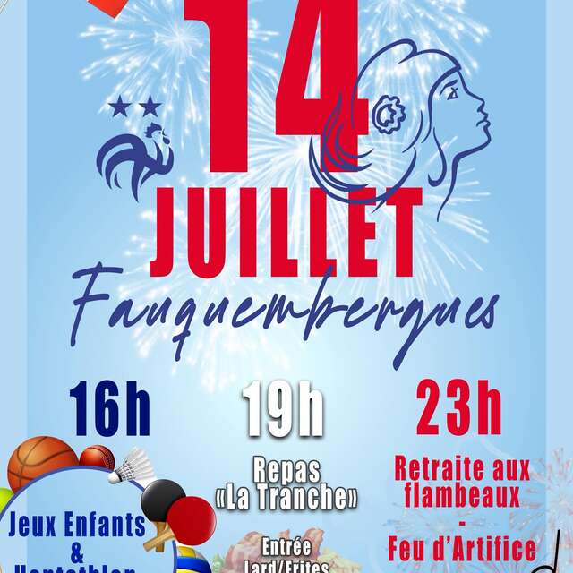 FÊTE NATIONALE | Célébrez le 14 Juillet à Fauquembergues