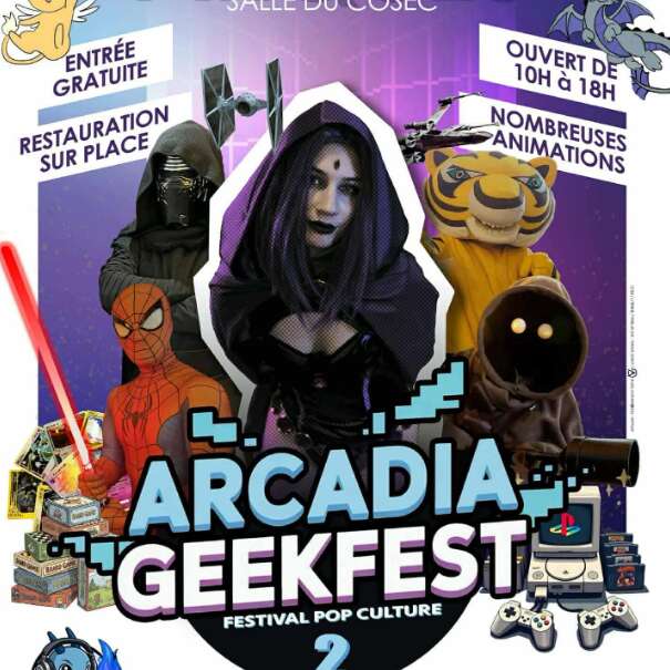 FESTIVAL POP CULTURE | Arcadia Geekfest 2e édition