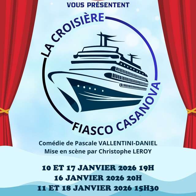 SPECTACLE | "La Croisière Fiasco Casaova" par Les Têtes à Claque