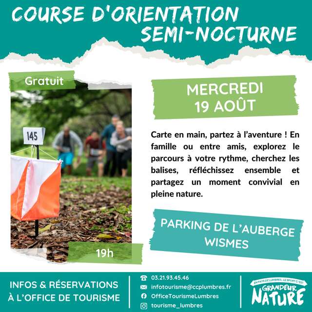 ANIMATION | Course d'orientation semi-nocturne