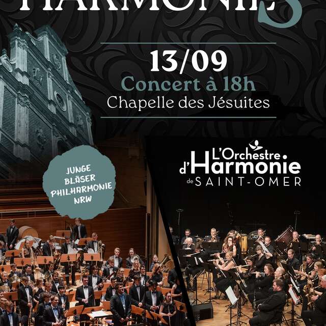 Grand concert de l'Ochestre d'Harmonie de Saint-Omer