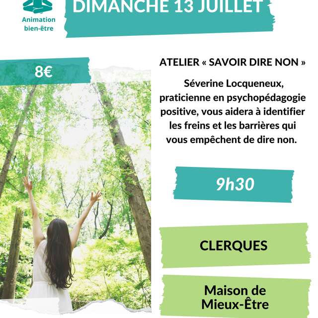 RANDO BIEN-ÊTRE | Atelier "Savoir dire non"