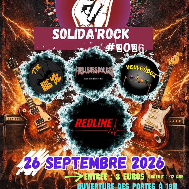 CONCERT SOLIDARITÉ | Solida'Rock 2026