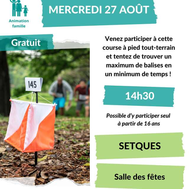 ANIMATION | Course d'orientation