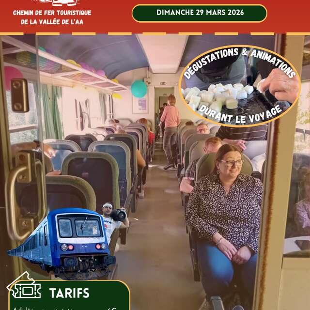 TRAIN TOURISTIQUE | Le Train de Monsieur Guimauve