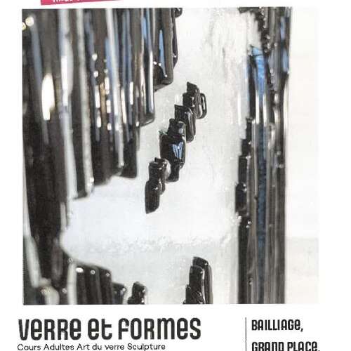 EXPO | "Verre et formes" par les élèves d'Arts visuels du Conservatoire