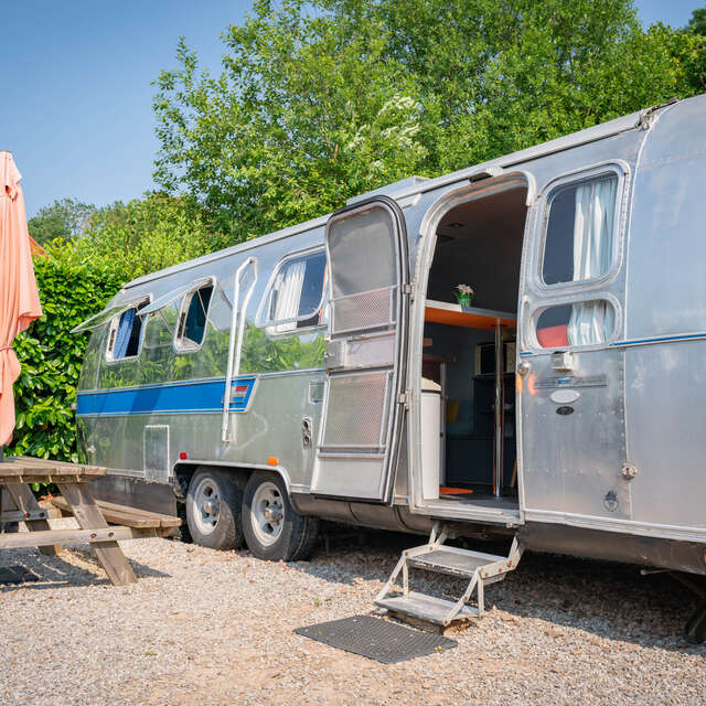La caravane Airstream - La Ferme des Templiers de Fléchinelle