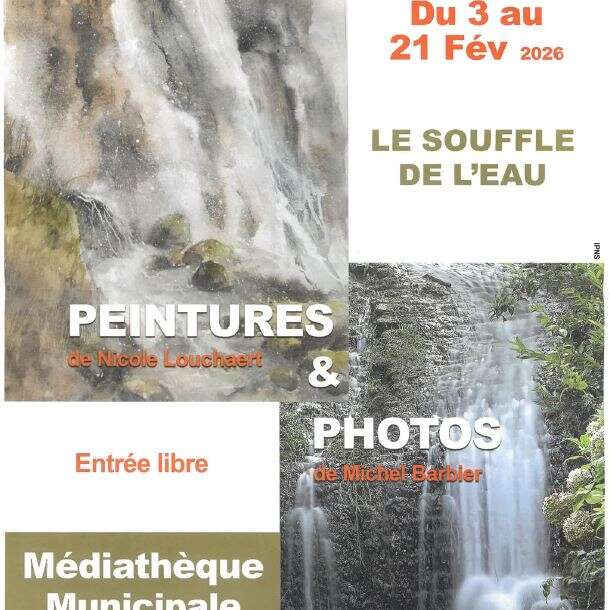 EXPO | Expo peintures & photos "Le souffle de l'eau"