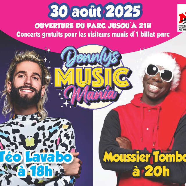 SOIRÉE | Soirée "Dennlys Music Mania" à Dennlys Parc