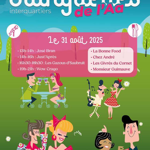 FÊTE | Guinguette interquartier de l'Aa
