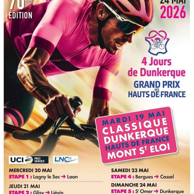 EVENEMENT | Les 4 Jours de Dunkerque font étape à Saint-Omer