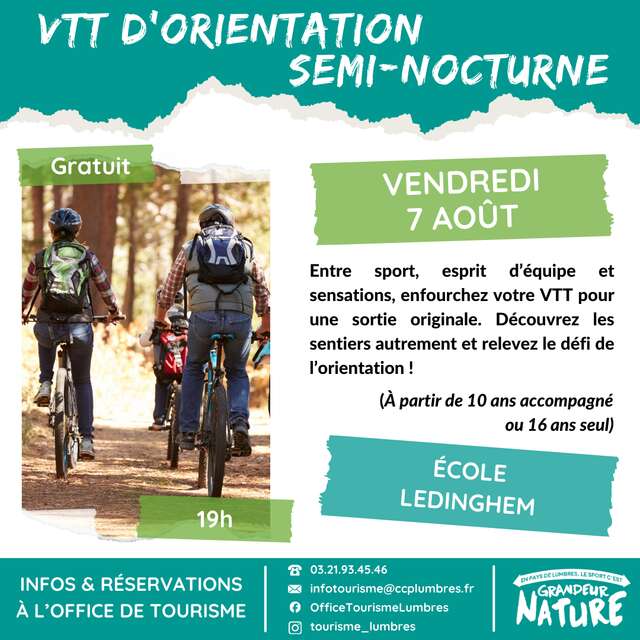 ANIMATION | VTT d'orientation semi-nocturne