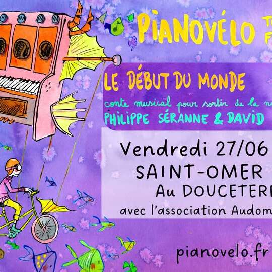CONTE MUSICAL | "Pianovélo" Tour de France, Étape Saint-Omer