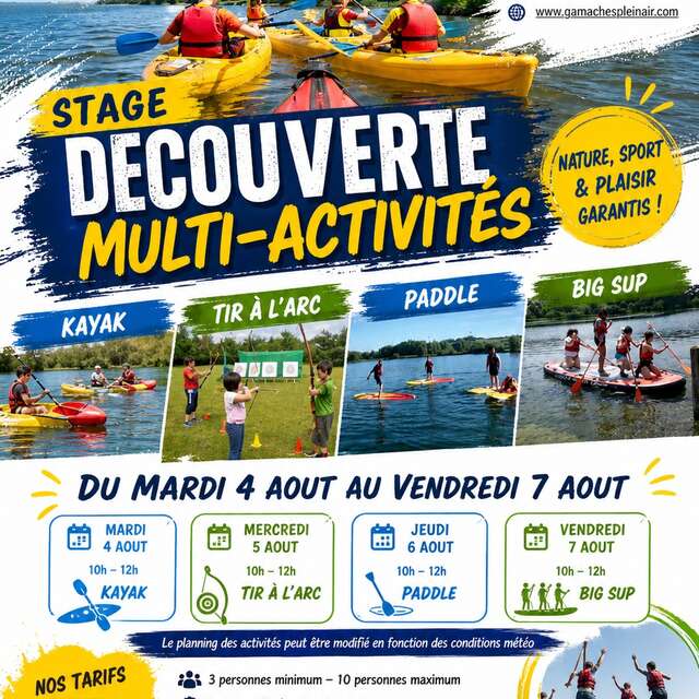 Stage découverte - Multi-Activités