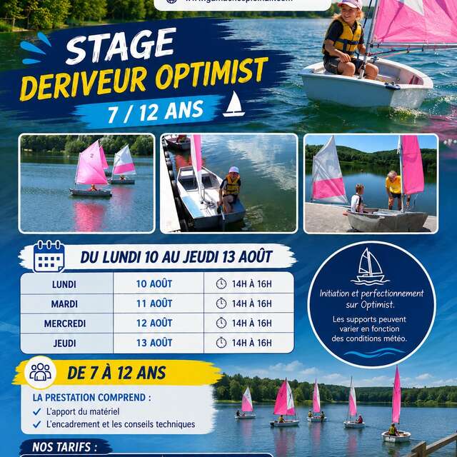 Stage dériveur Optimist