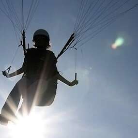 Paragliding First Flight 