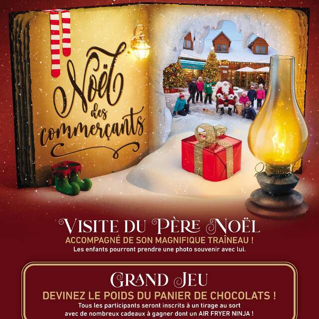 Christmas for the merchants of La Joue du Loup