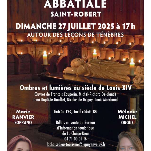 Concert Ombres et Lumières au Siècle de Louis XIV, autour des Leçons de Ténèbres