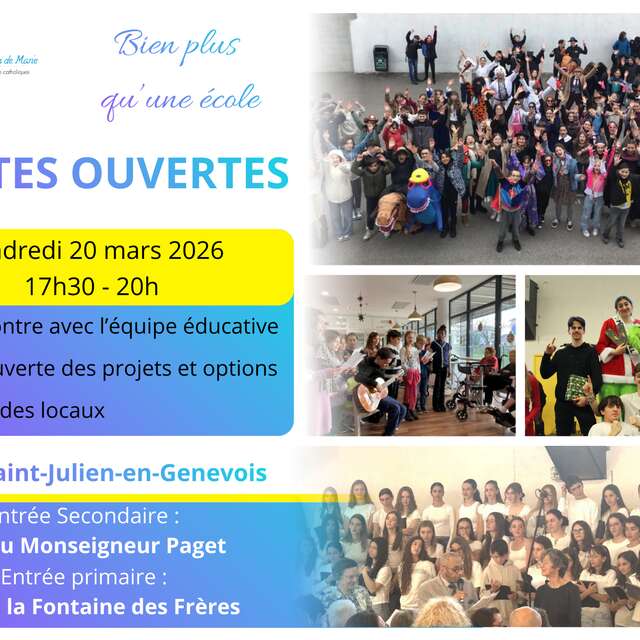 La Présentation de Marie - Portes ouvertes