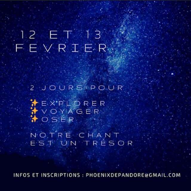 Stage de chant avec Phoenix de Pandore