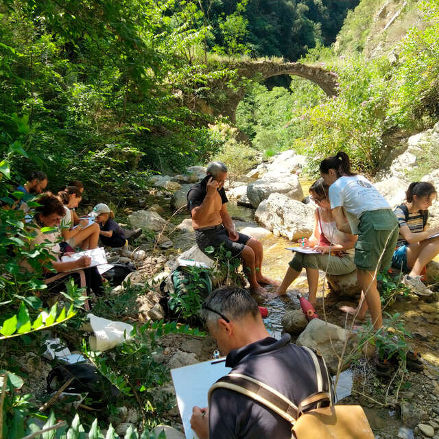 Été culturel : ateliers artistiques avec Ambre Gaude au cœur du Mercantour