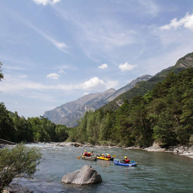 Canoë kayak avec Ubaye Rafting