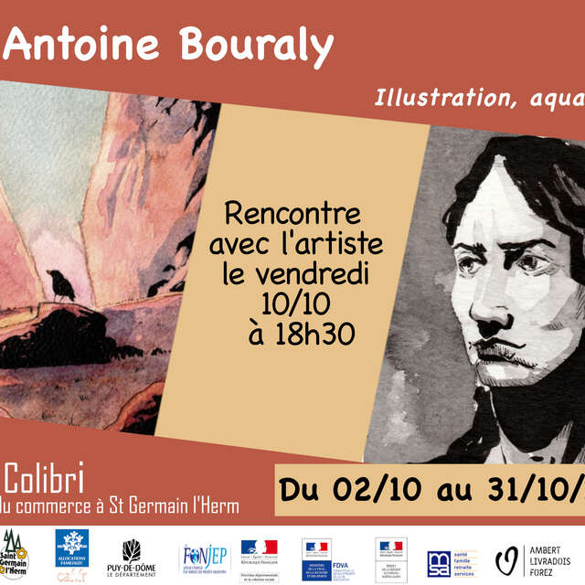 Exposition - Peinture - Antoine Bouraly
