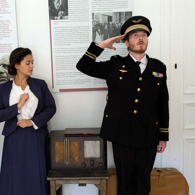 Prestations théâtralisées "Où est Charles” au pavillon présidentiel de Marly