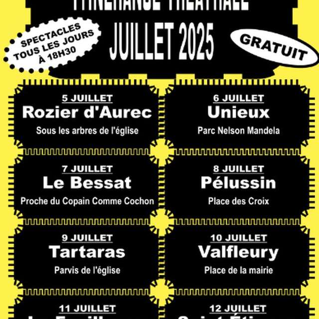 Itinérance théâtrale