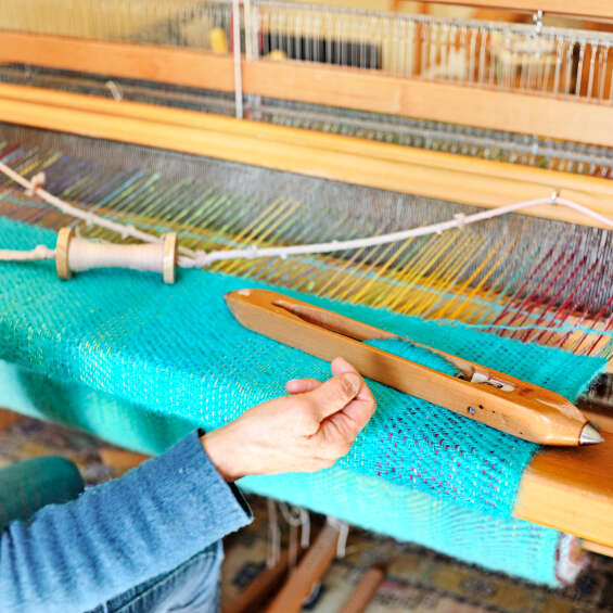Travail autour de la soie