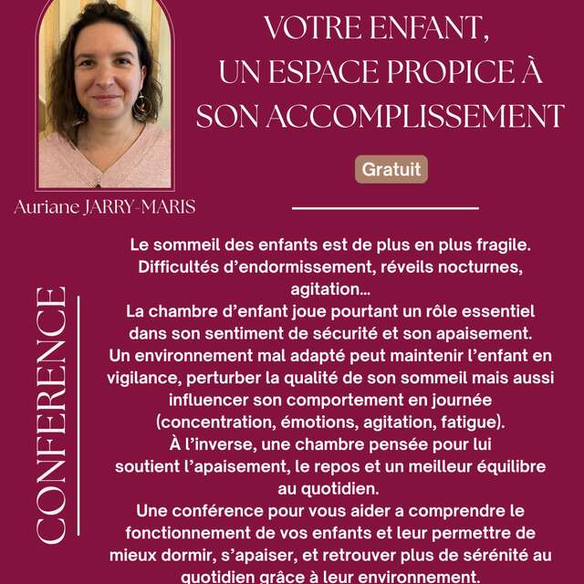 Conférence - Comment aider les enfants à s'endormir