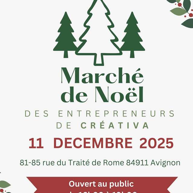 Marché de Noël des entrepreneurs de Créativa