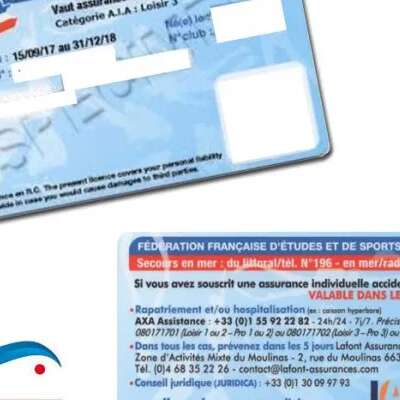 Licence plongée enfant FFESSM (12-16 ans)